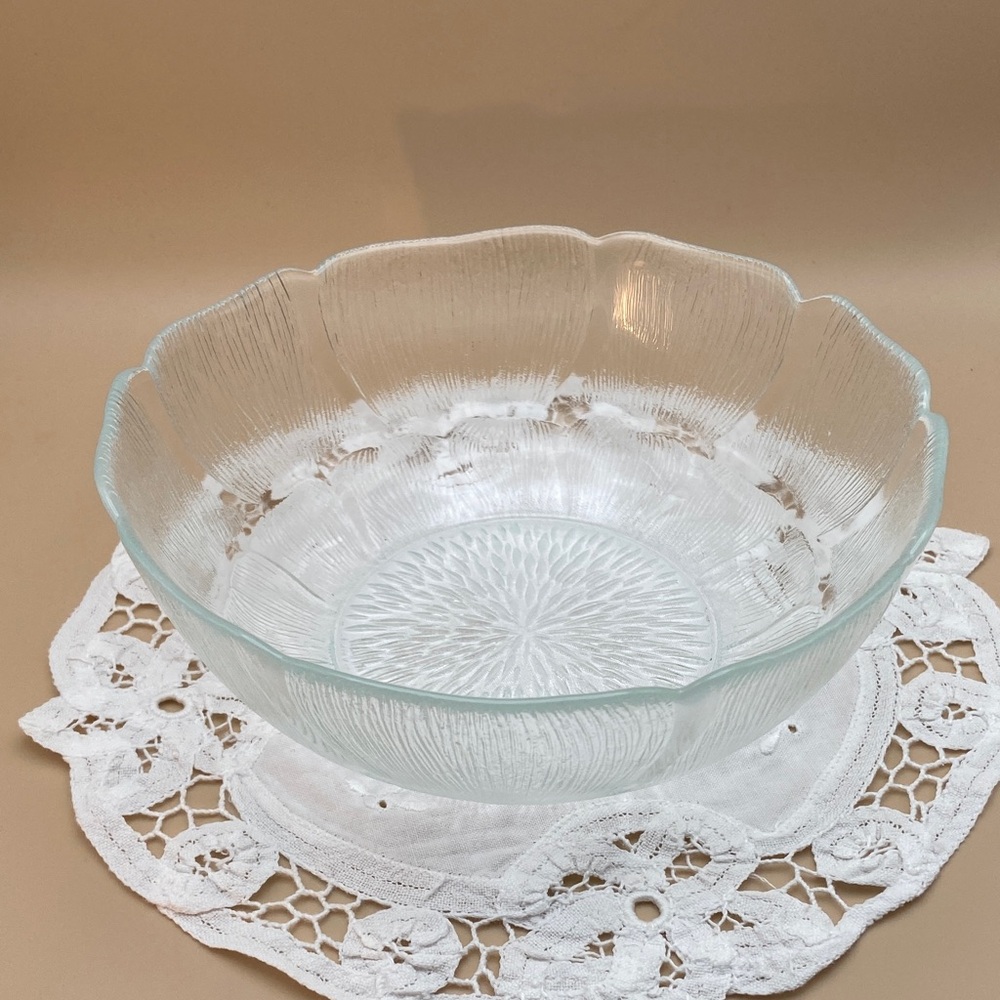 Arcoroc FLEUR Small 7" Salad Bowl Vintage Made in France
